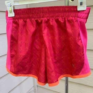 Danskin pink active shorts girls